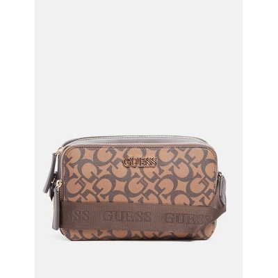 Guess dámska kabelka crossbody Artemis hnědá