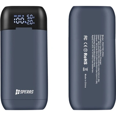 SPERAS Преносимо зарядно устройство Speras PD21700 (PD21700)