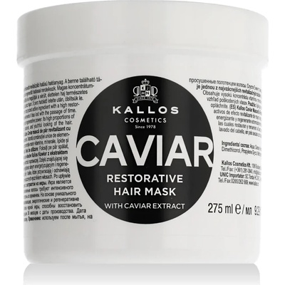 Kallos Caviar Restorative Hair Mask Маска за коса за жени 275 ml опция Нова опаковка