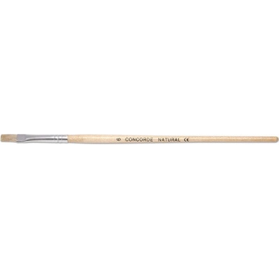 Štetec plochý číslo 6 natural Concorde