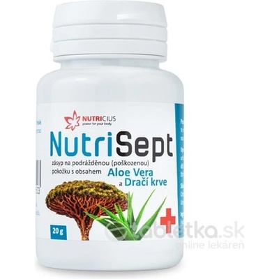 NutriSept zásyp na podrážděnou pokožku 20 g