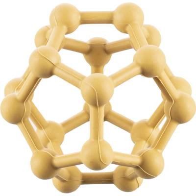Zopa Silikonové kousátko Atom, Mustard Yellow 3