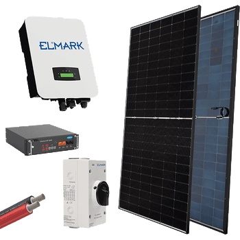 ELMARK ХИБР. СИСТЕМА 1Р/3kw 580w ПАНЕЛИ С БАТЕРИЯ (98sol3000hm/7e)