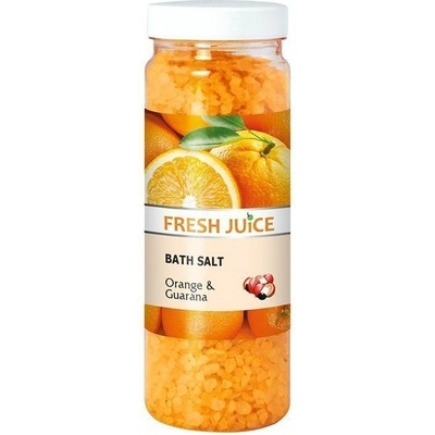 Fresh Juice kúpeľová soľ Orange a Guarana 700 g