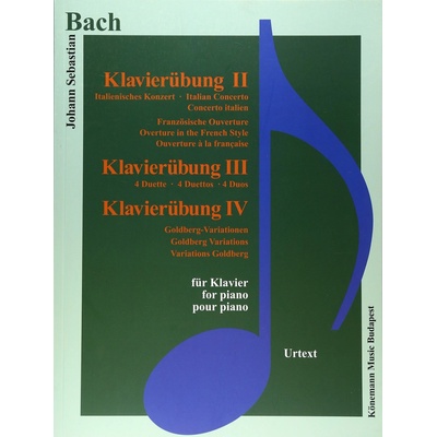 Klavierübung II-IV Johann Sebastian Bach