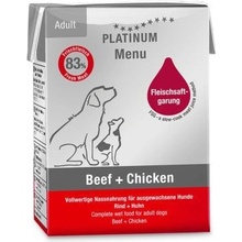 Platinum Natural Menu Adult Beef a Chicken 375 g