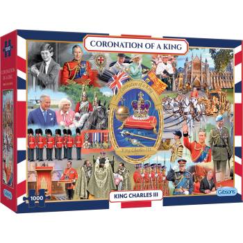 Image 1 of Gibsons - Puzzle Coronation of a King - 1 000 piese