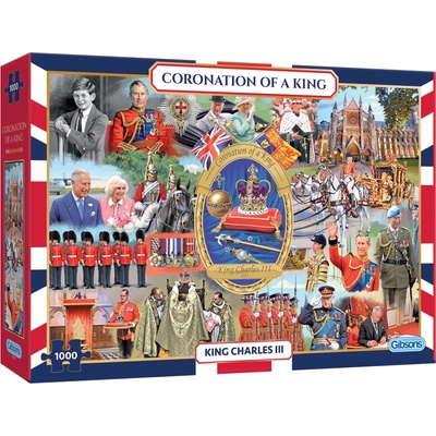 Gibsons - Puzzle Coronation of a King - 1 000 piese