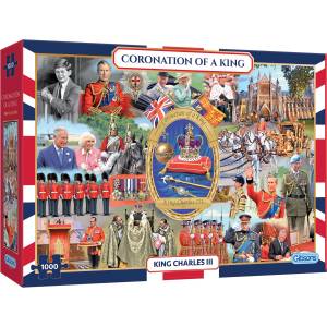 Gibsons - Puzzle Coronation of a King - 1 000 piese