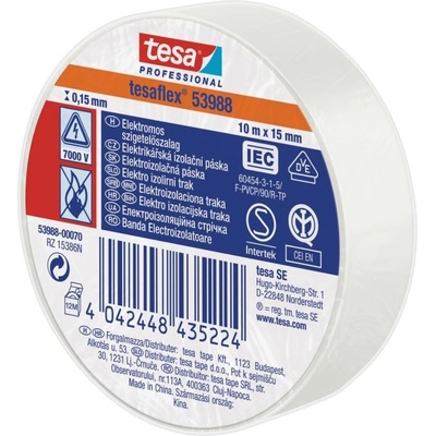 Tesa 53988 Izolačná páska PVC 15/10 biela