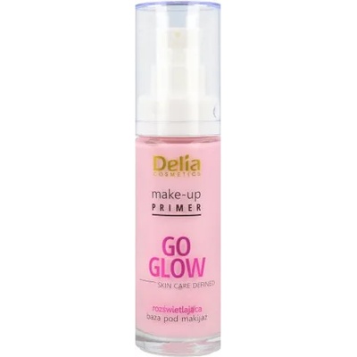Delia Go Glow База за грим Блестяща, Фиксира, Матира, Хидратира 30мл