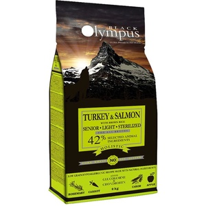 Black Olympus Senior, Light, Sterilized - Turkey & Salmon 2 кг