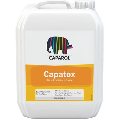 CAPATOX 10L - Biocidní roztok na ošetrení ploch, napadených rasami, mechy a houbami, pred dalšími úpravami – Zboží Mobilmania