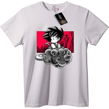 NOONEBRAND Тениска Goku на Летящия Облак - 5XL, Black