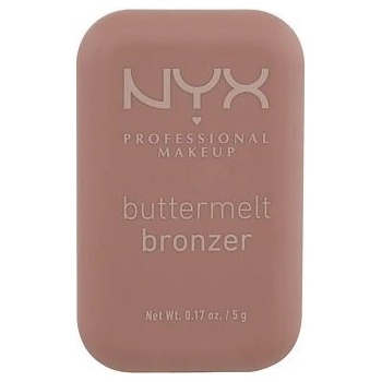 NYX Professional Makeup Buttermelt Bronzer vysoce pigmentovaný a dlouhotrvající bronzer 03 Deserve Butta 5 g