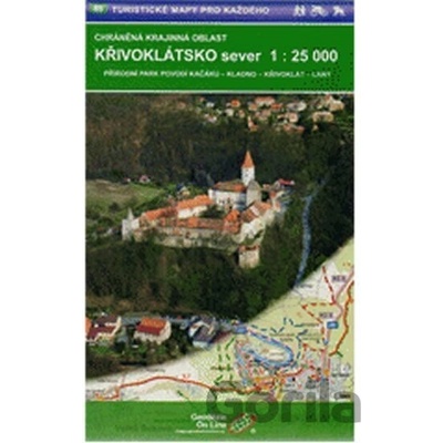 Turistické mapy pro každého - Křivoklátsko-sever 1:25T 88