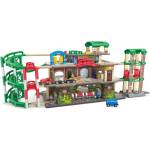 Hape Мултиетажен Градски Железопътен Комплект, Hape