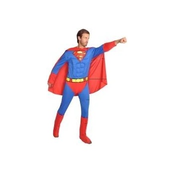 BigBuy Carnival Маскировъчен костюм за възрастни Супермен Размер l