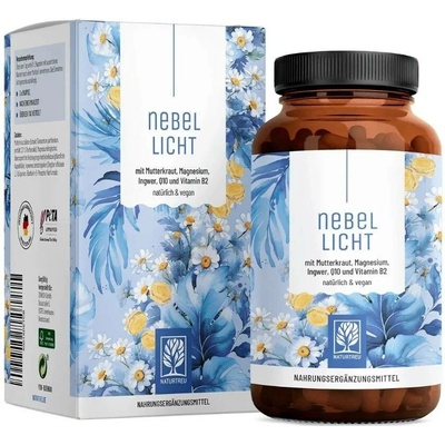 Naturtreu Jasná mysl Komplex řimbaby, koenzymu Q10, hořčíku, vitamínu B2 a zázvoru 90 kapslí