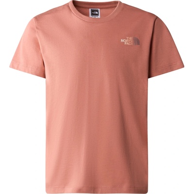 The North Face Детска тениска g s/s relaxed graphic tee 2 light mahogany - l (nf0a87v8nxq)