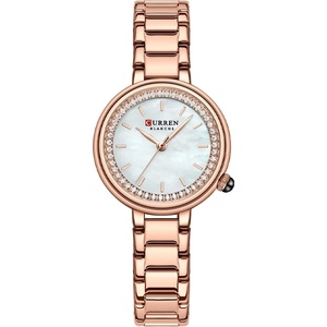 Curren Дамски часовник Curren Jovia, Розово злато / Бял (CURREN-9089-ROSEGOLD-WHITE) Часовници