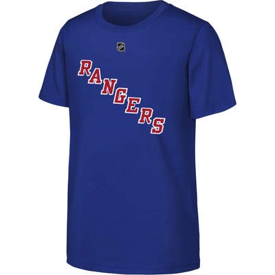 Outerstuff Igor Shesterkin #31 New York Rangers NHL Flat Name & Number Short Sleeve Cotton