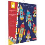 Janod Творчески комплект Janod - Хартиени ракети (J07988) - baby