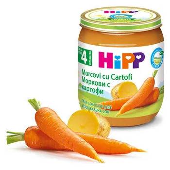 Image 1 of Hipp пюре БИО Ранни моркови с картофи - 125 г