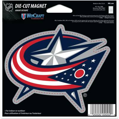 Wincraft Magnet Columbus Blue Jackets NHL Die Cut Magnet