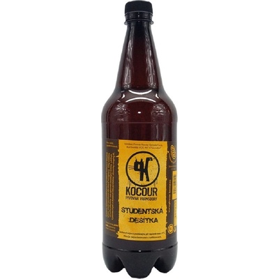 Kocour 10 Studentská 3,5% 1 l (pet)