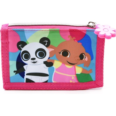 Setino Detská textilná peňaženka Panda Sula a Bing