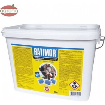 Unichem Ratimor Brodifacoum Návnada mäkká 3 kg