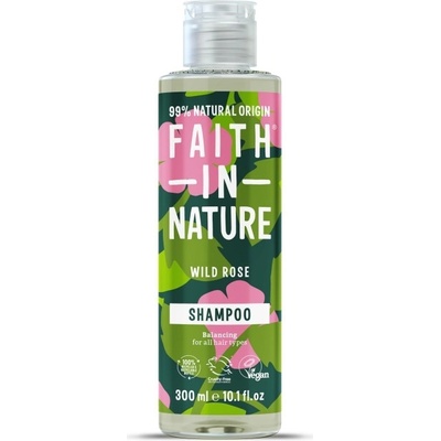 Faith in Nature přírodní šampon Divoká růže 300 ml
