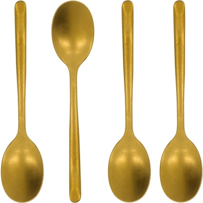Nicolas Vahé Čajová lyžička Antique Gold – set 4 ks
