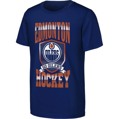 Outerstuff Edmonton Oilers NHL Big Shield Ss Tee