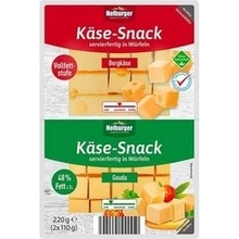 HOFBURGER sýrové kostky Bergkäse a Gouda 48 % tuku 220 g