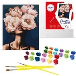 Ideyka Painting by numbers kit The Secret of Peonies KHO8417 40x50 AP0062