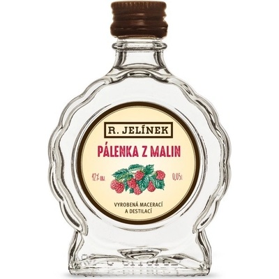Rudolf Jelínek Malinovica MINI 42% 0,05 l (čistá fľaša)
