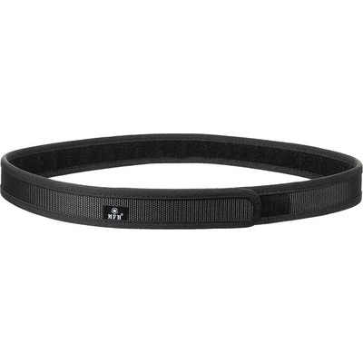 MFH Найлонов колан Сигурност със закопчаване с кука и примка, черен (22613)