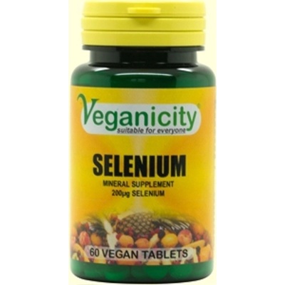 Veganicity Selen 200 µg 60 tablet