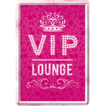 Nostalgic Art Plechová Pohľadnica VIP Lounge - Ružová