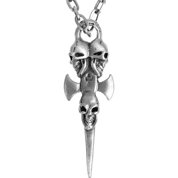 Image 1 of FALON Верижка кръст / Черепи - psy845