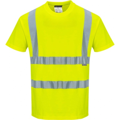 Portwest hi-vis cotton s170 / Функционална светлоотразителна риза - hv жълта xxxl (s170yerxxxl)