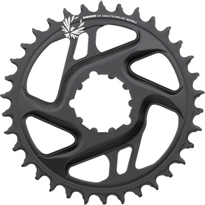 Prevodník SRAM X-SYNC 2 Direct Mount 6mm Offset Cold Forged Black - 32 zubov