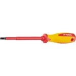 MTX Отвертка Insulated, SL4, 0 х 100 mm, до 1000 V, двукомпонентна дръжка MTX PROFESSIONAL