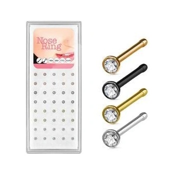 Šperky4U sada 40ti piercingů do nosu N0000-30