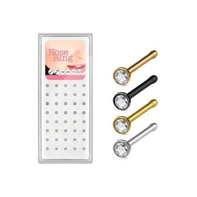 Šperky4U sada 40ti piercingů do nosu N0000-30