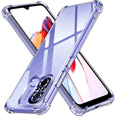 Techsuit Силиконов калъф с подсилени ръбове за Xiaomi Redmi 12C/Redmi 11A - Прозрачен KP29969