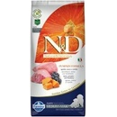 N&D Pumpkin Puppy Medium & Maxi Grain Free Lamb & Blueberry 12 kg