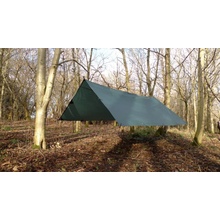 DD Hammocks Tarp 350 x 350 cm Oliva zelená